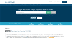 Desktop Screenshot of googasvps.com