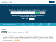 Tablet Screenshot of googasvps.com